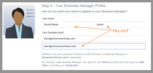 Namesarecheap.com Social Media Tips | Separate your Facebook company page